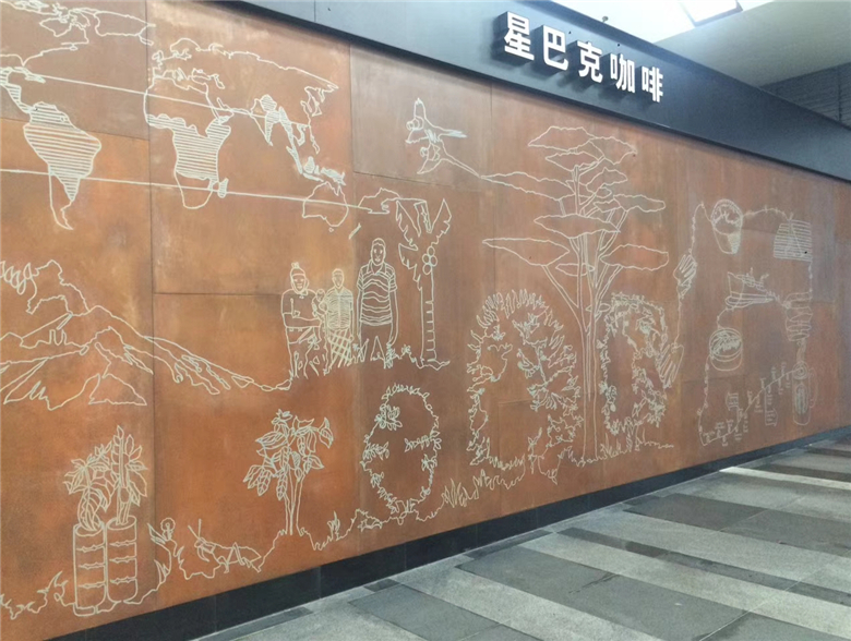 秀洲耐候钢幕墙